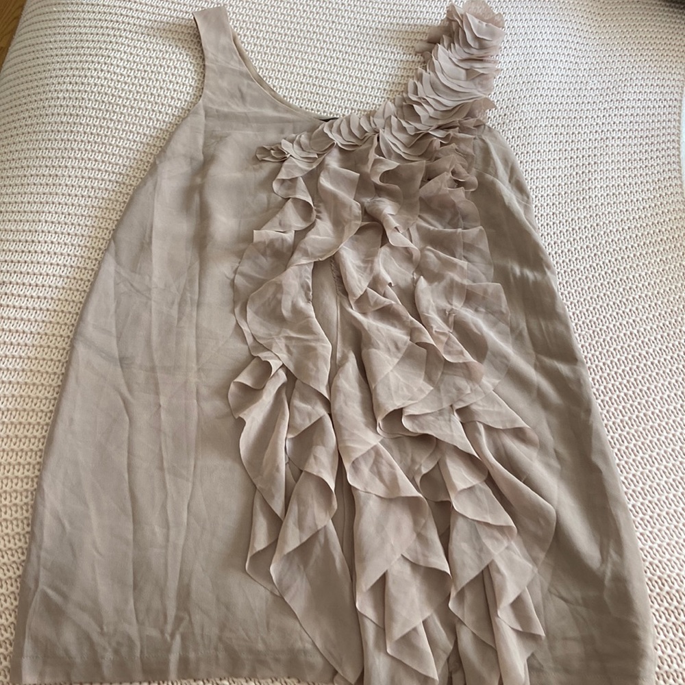 H&M ruffle dress